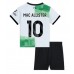 Liverpool Alexis Mac Allister #10 Barnkläder Borta matchtröja till baby 2023-24 Kortärmad (+ Korta byxor) Billigt